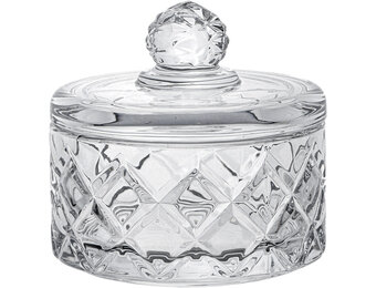 Glazen Bewaarpot Crystal - Ø 10,5 cm