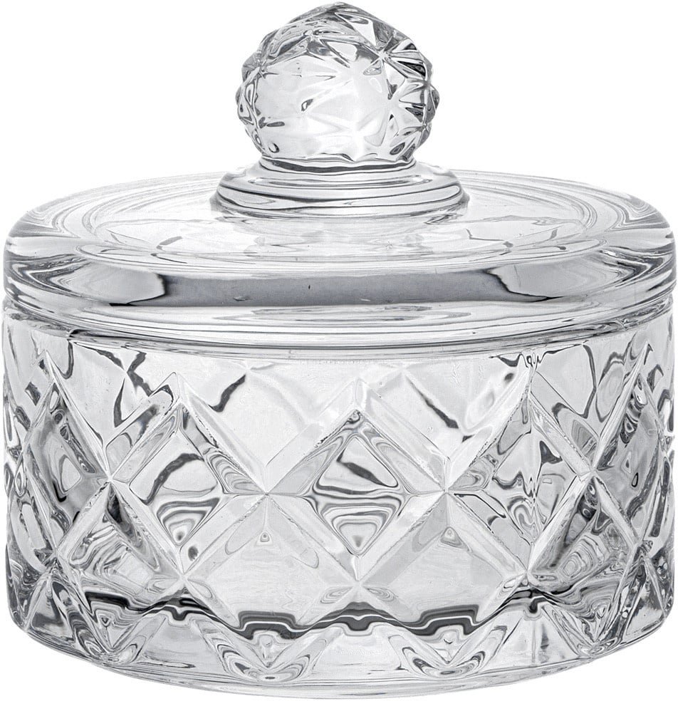 Glazen Bewaarpot Crystal - Ø 10,5 cm