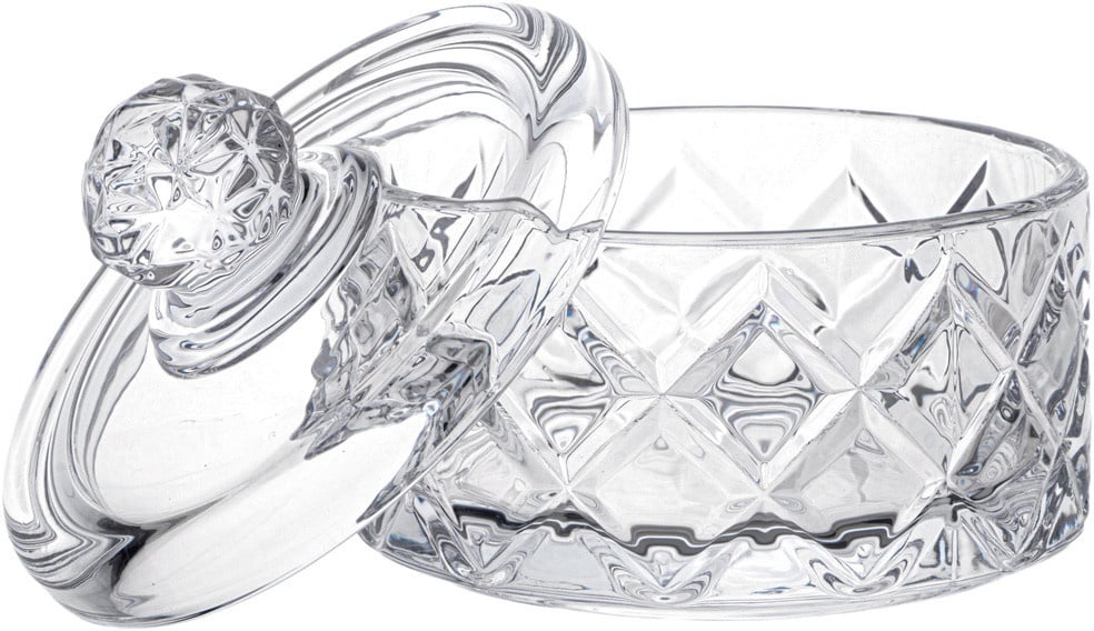 Glazen Bewaarpot Crystal - Ø 10,5 cm