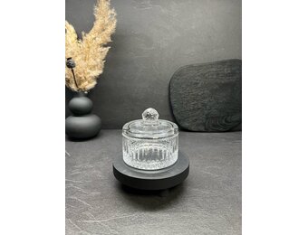 Glazen Bewaarpot Diamond - Ø 10,5 cm