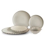 Bricard Lotus Paris Serviesset 25-Delig - Porselein - Taupe