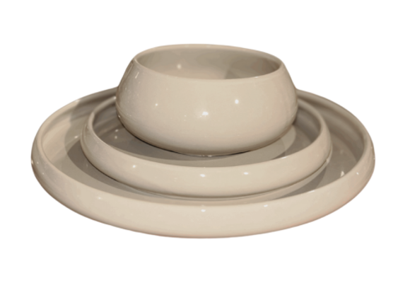 Bricard Bondy Taupe Serviesset - 18 delig