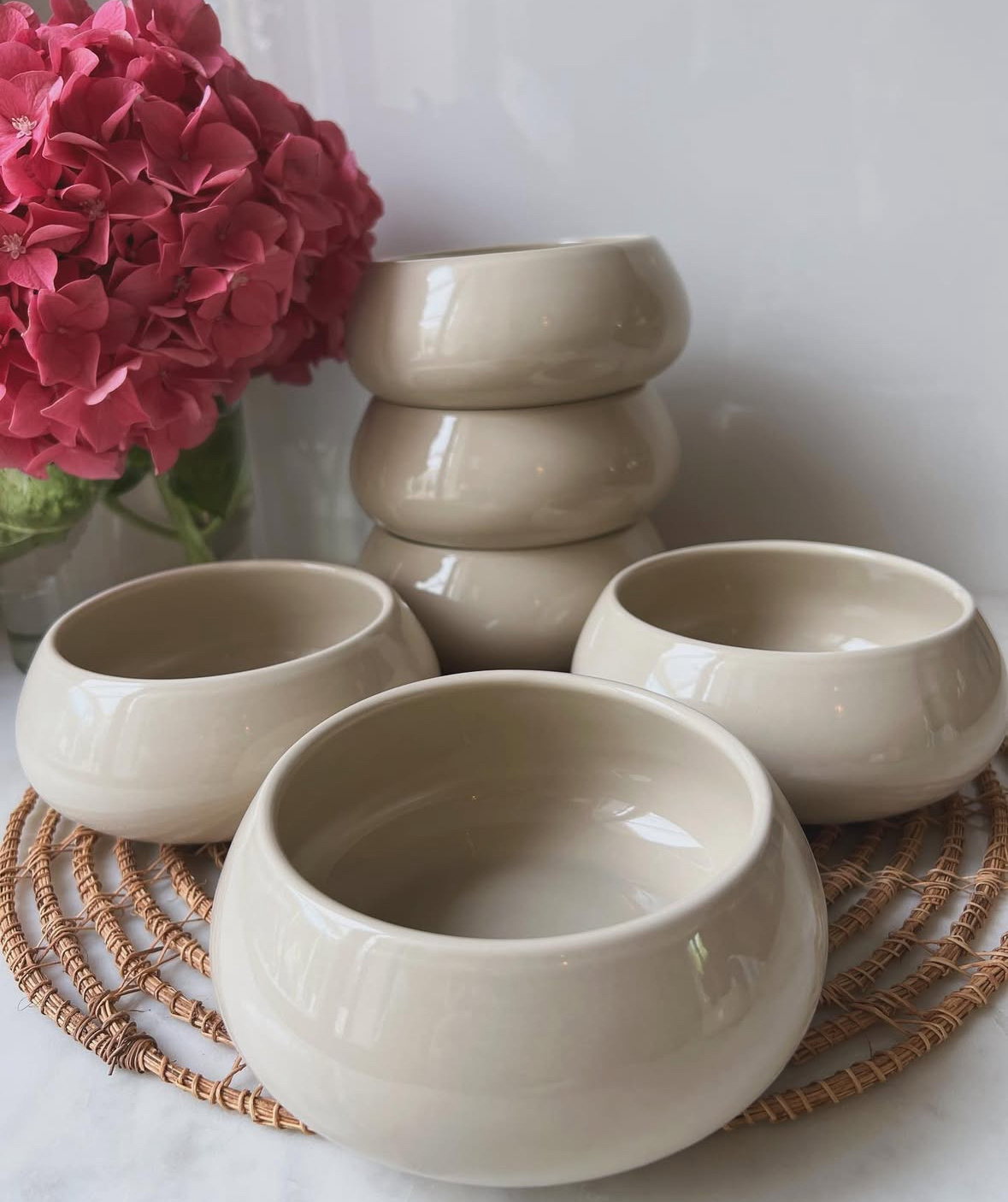 Bricard Bondy Taupe Serviesset - 18 delig