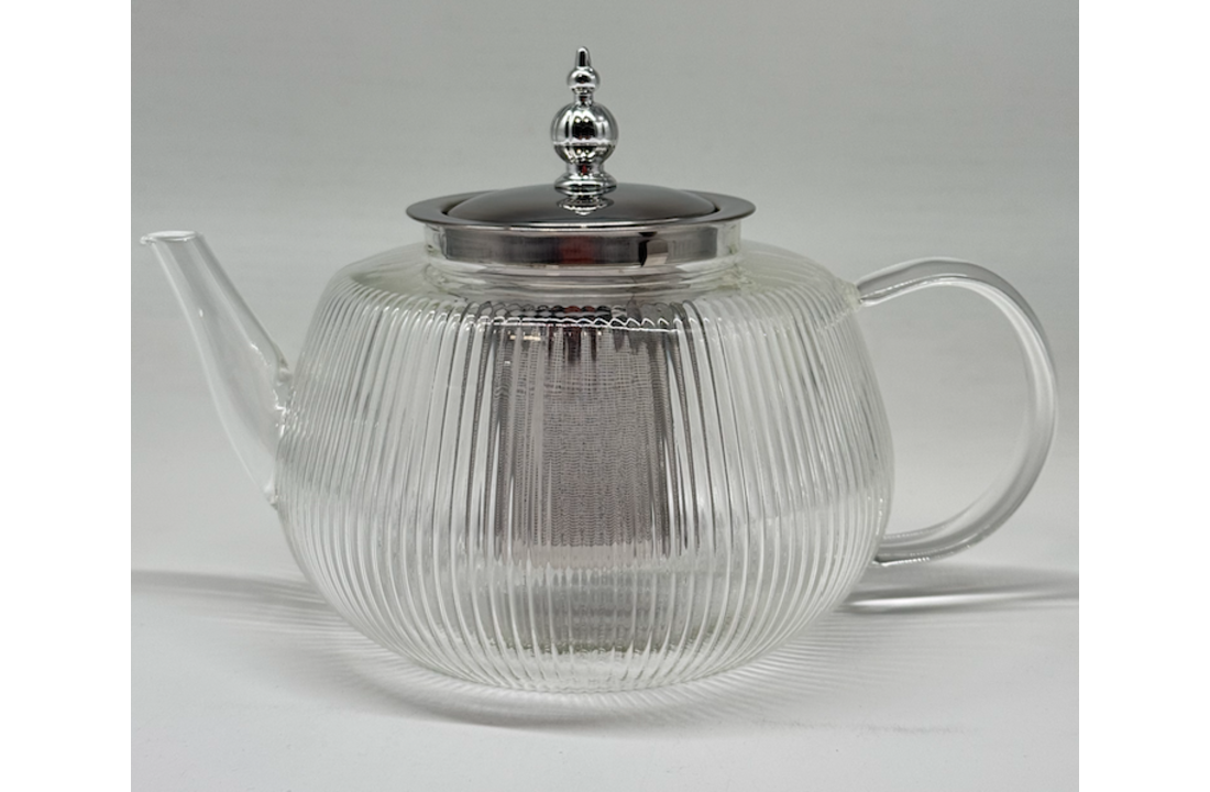 Glazen Theepot River - 1 liter