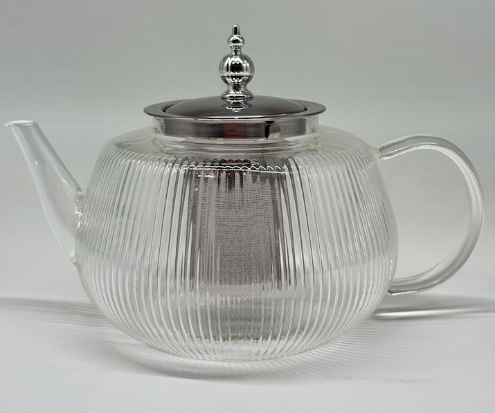 Glazen Theepot River - 1 liter