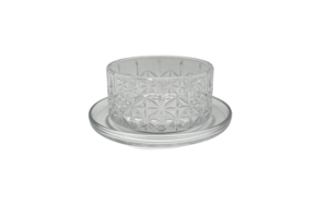 Glazen Serveerkom Stirling Met Schaaltje | 12- delig