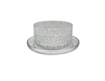 Glazen Serveerkom Stirling Met Schaaltje | 12- delig