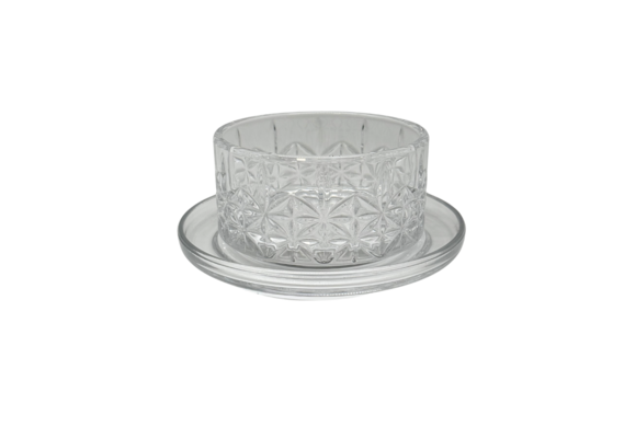 Glazen Serveerkom Stirling Met Schaaltje | 12- delig