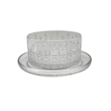 Glazen Serveerkom Flashing Met Schaaltje | 12- delig