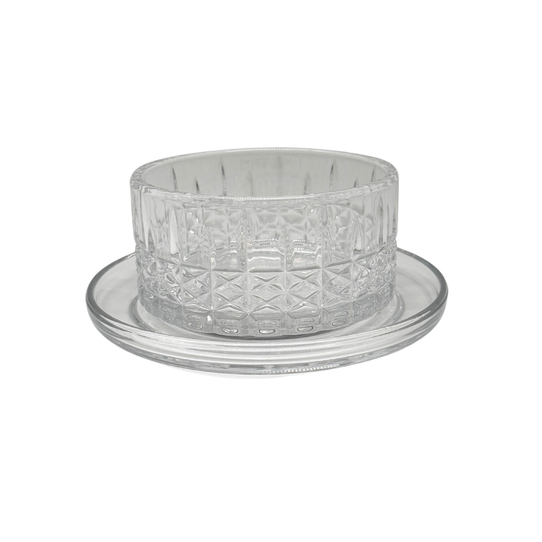 Glazen Serveerkom Flashing Met Schaaltje | 12- delig