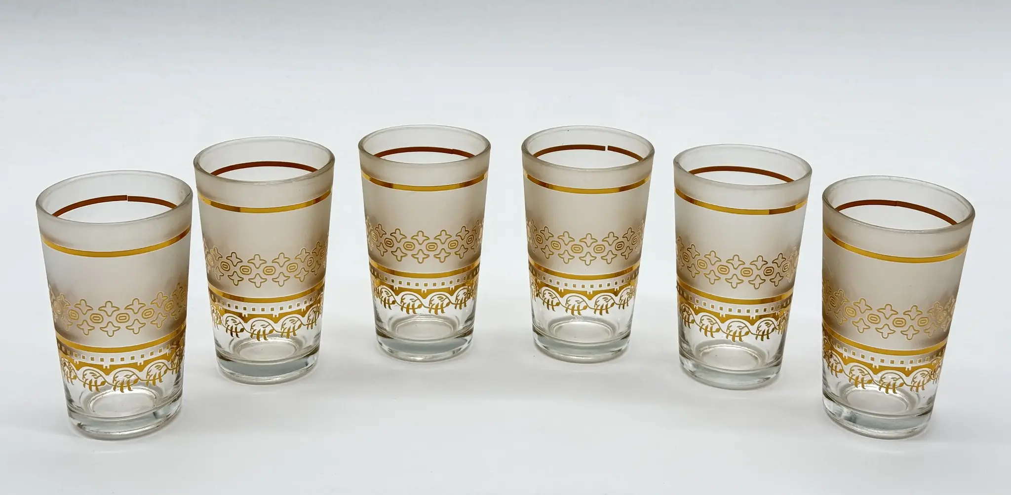 Marokkaanse Theeglazen Medina - set van 6