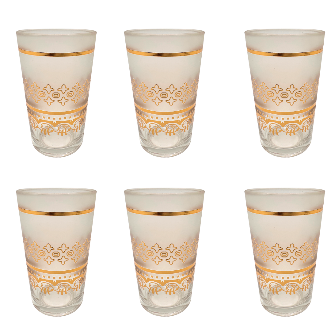 Marokkaanse Theeglazen Medina - set van 6