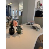 Eettafel Amy 200 cm Organisch - Japandi | 2 Ronde poten