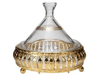 Tajine Bewaarpot Almeria 103 - Goud - Ø15 CM