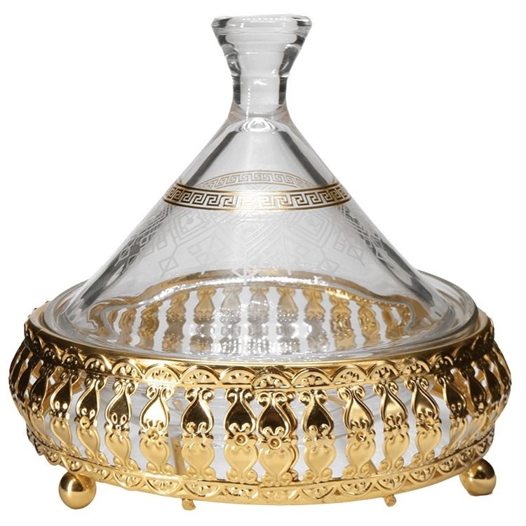 Tajine Bewaarpot Almeria 103 - Goud - Ø15 CM