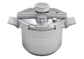 Bavary Snelkookpan 8 liter - Zilver |  Drukregelaar