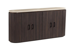 Dressoir Kimberly - Travertin | Ovaal - Bruin