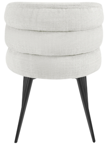 Eetkamerstoel Cremona - White - Black