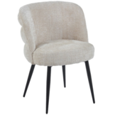 Eetkamerstoel Cremona - Beige - Black