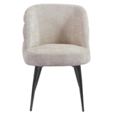 Eetkamerstoel Cremona - Beige - Black