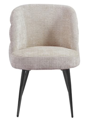 Eetkamerstoel Cremona - Beige - Black