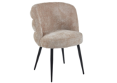Eetkamerstoel Cremona - Warm Beige - Black