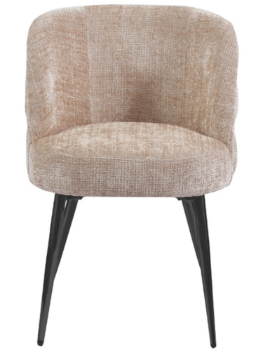Eetkamerstoel Cremona - Warm Beige - Black