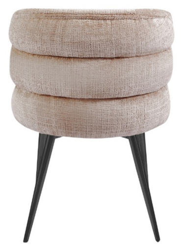 Eetkamerstoel Cremona - Warm Beige - Black