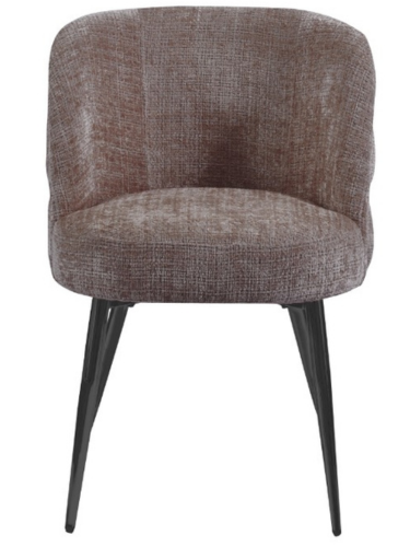 Eetkamerstoel Cremona - Taupe Bruin - Black