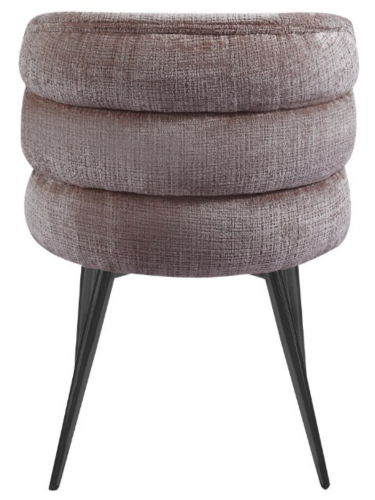 Eetkamerstoel Cremona - Taupe Bruin - Black