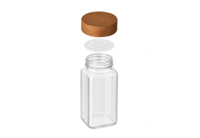 Kruidenpotjes  - 12 stuks | incl. strooidop