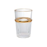 Theeglazen Fariza - set van 12 | Goud