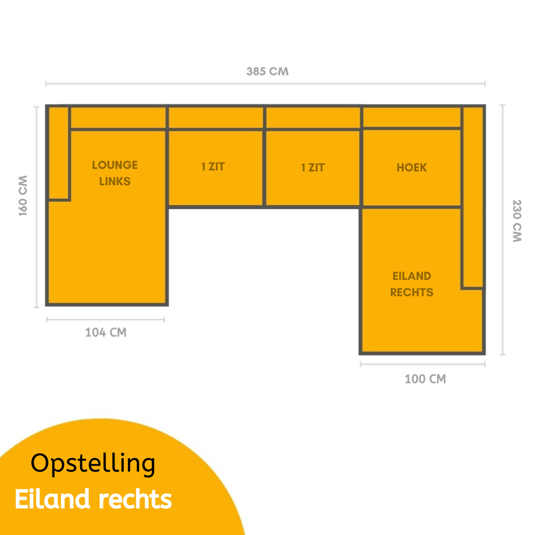 U-bank Jolene | Crème