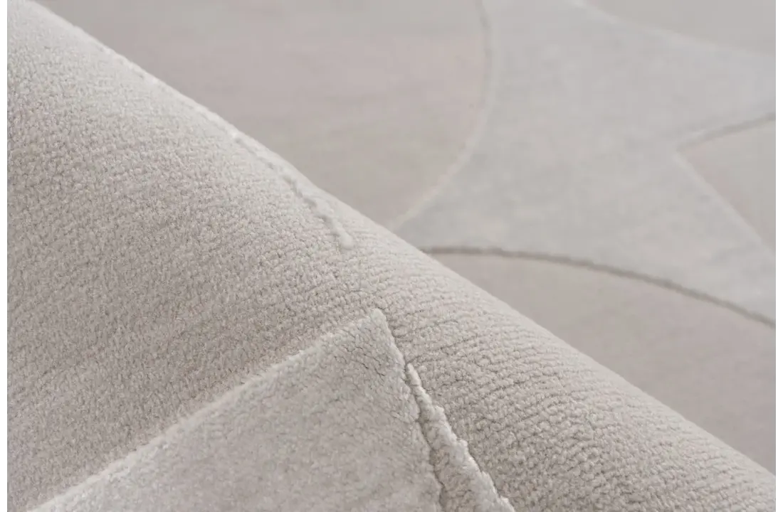 Elif 406 | Vloerkleed Japandi Stijl - Zilver