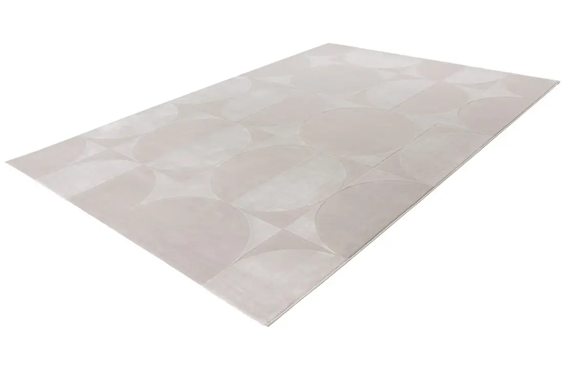 Elif 406 | Vloerkleed Japandi Stijl - Zilver