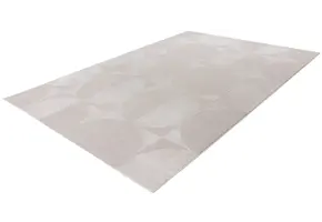 Elif 406 |  Vloerkleed Japandi Stijl - Zilver