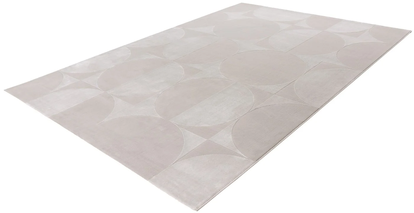 Elif 406 | Vloerkleed Japandi Stijl - Zilver