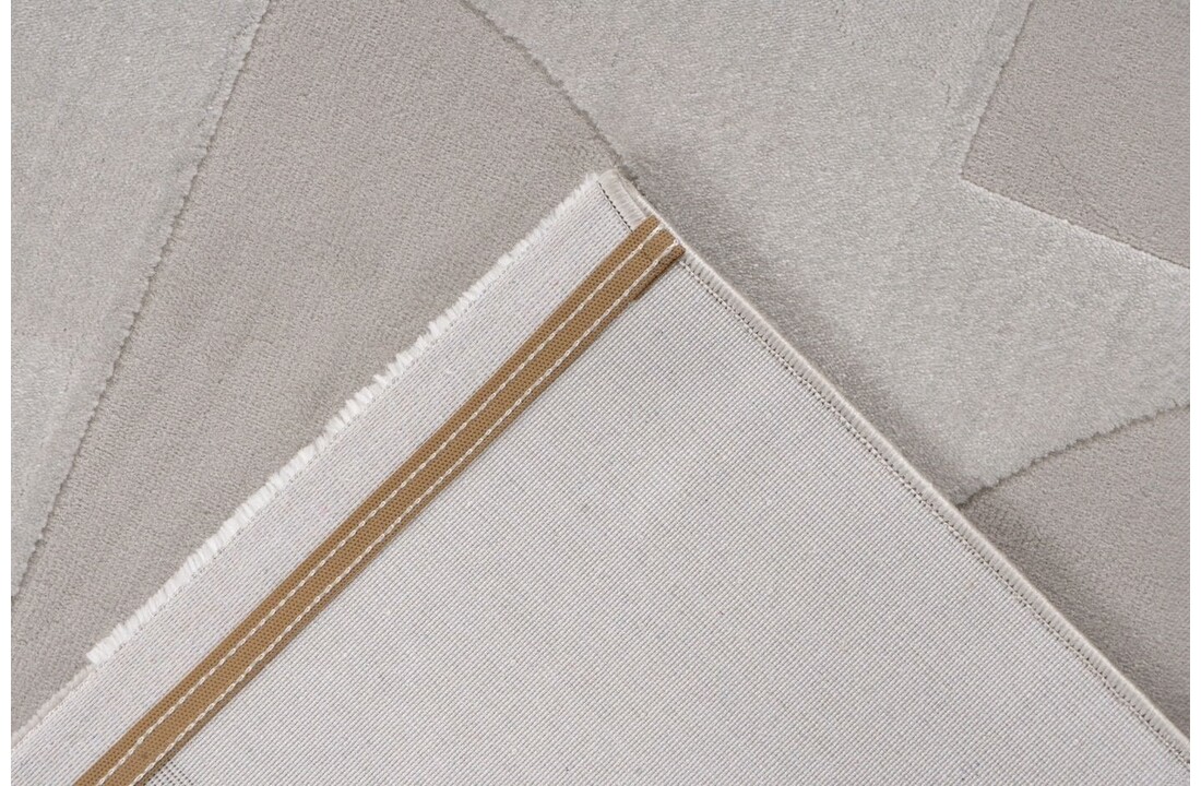 Elif 406 | Vloerkleed Japandi Stijl - Zilver