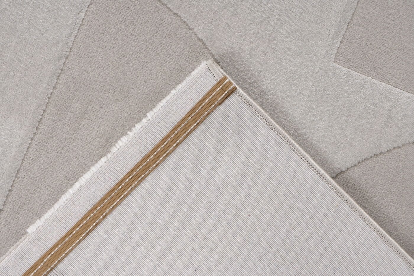 Elif 406 | Vloerkleed Japandi Stijl - Zilver