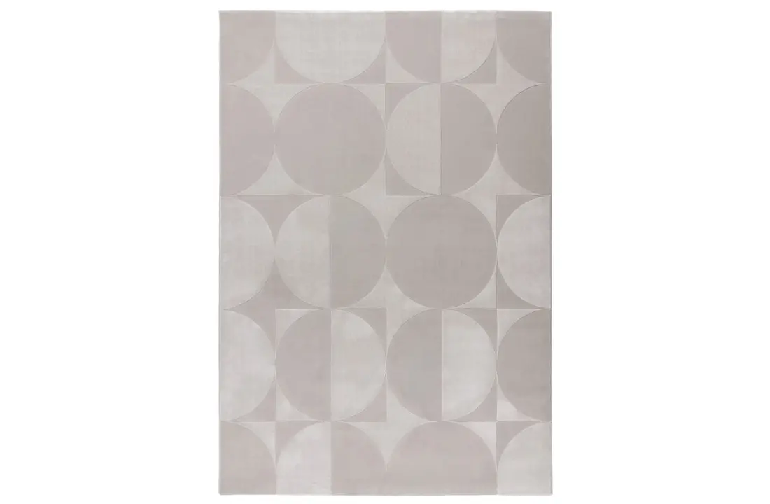 Elif 406 | Vloerkleed Japandi Stijl - Zilver