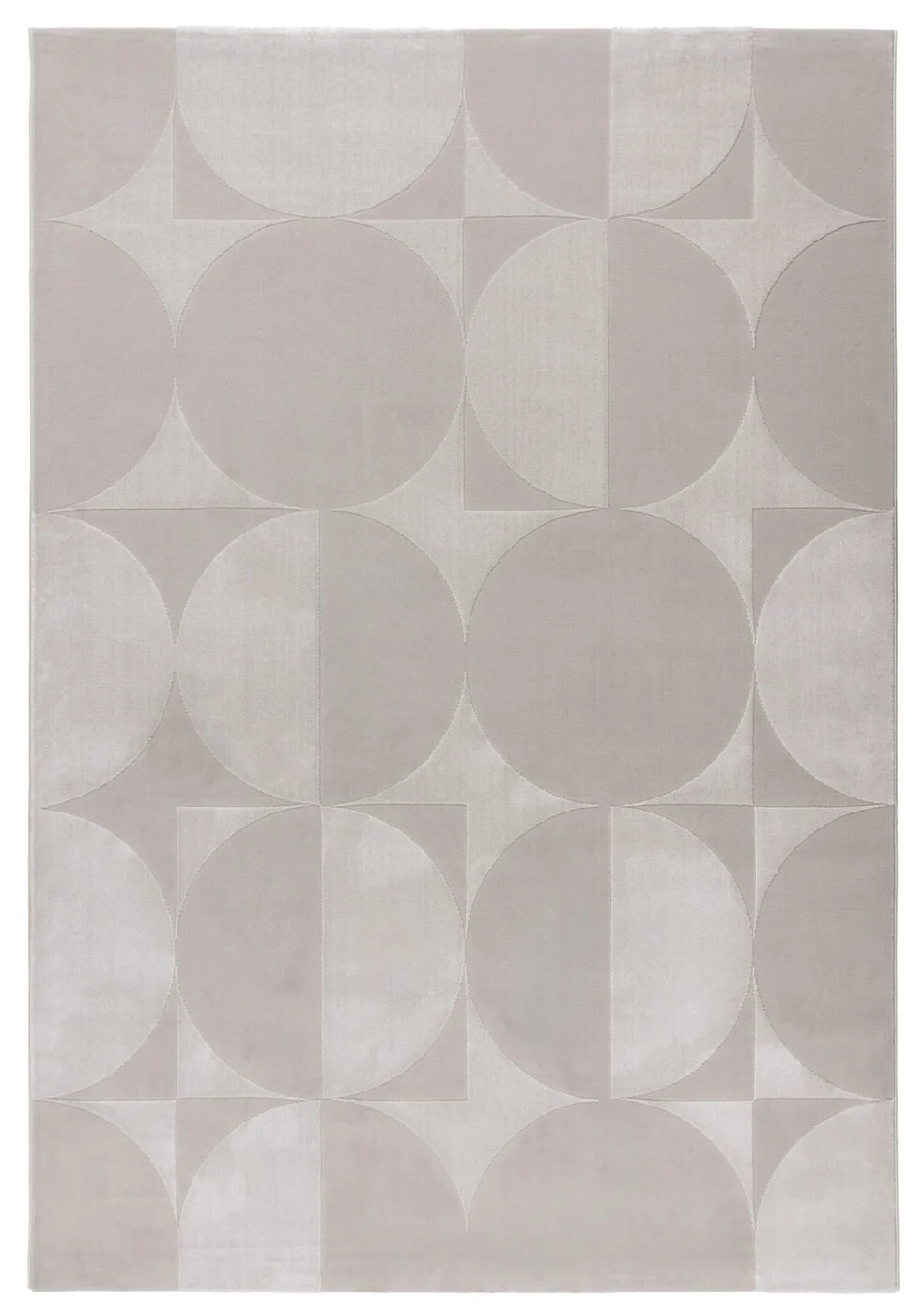 Elif 406 | Vloerkleed Japandi Stijl - Zilver