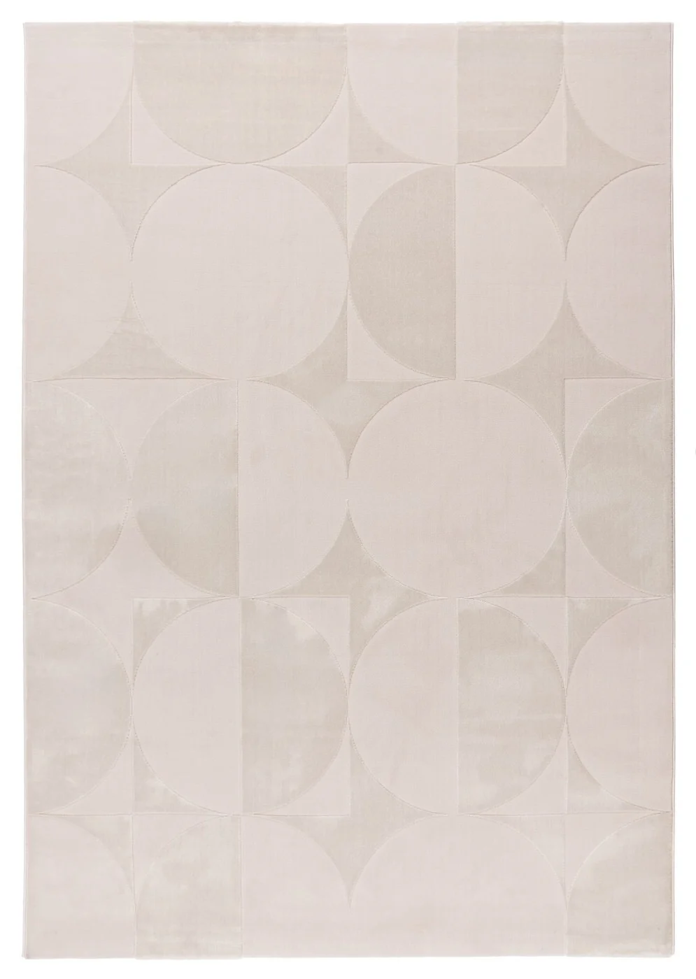 Elif 406 | Vloerkleed Japandi Stijl - Beige