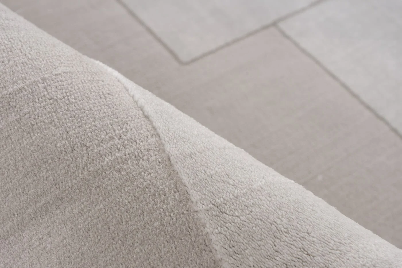 Elif 405 | Vloerkleed Japandi Stijl - Zilver