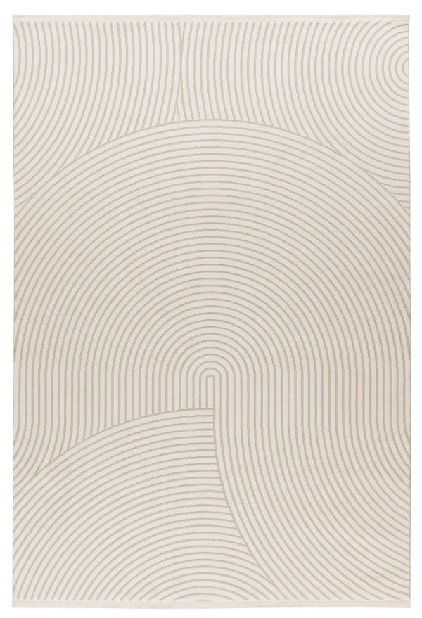 Elif 402 | Vloerkleed Japandi Stijl - Ivory