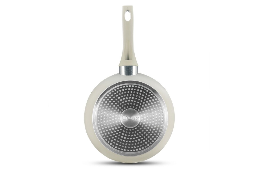 Pannenset - 3 delig - Beige/Wit
