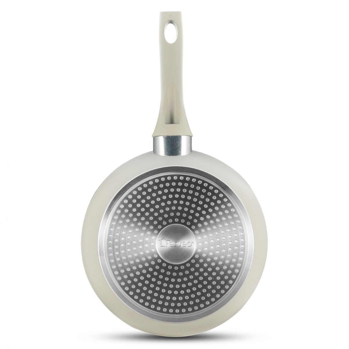 Pannenset - 3 delig - Beige/Wit