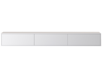 Zwevende Tv Meubel - Mat Wit