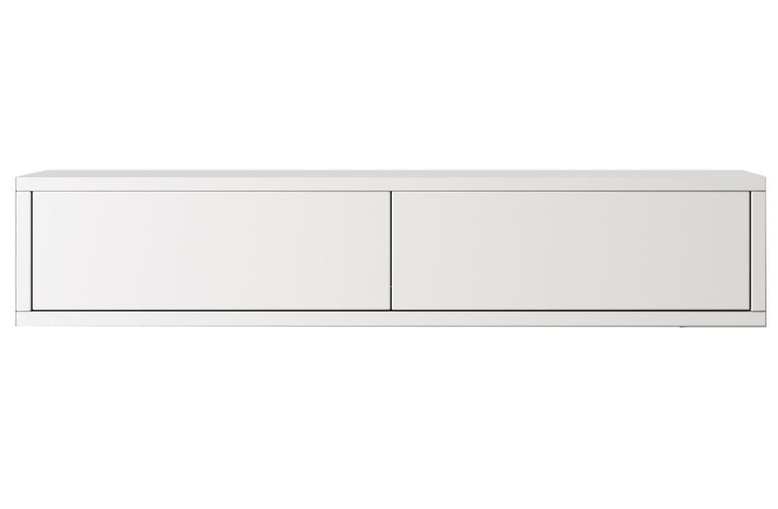Zwevende Gangkast - Mat Wit - L100 x D25 x H20 cm
