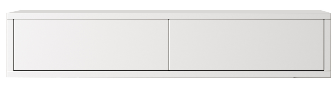Zwevende Gangkast - Mat Wit - L100 x D25 x H20 cm
