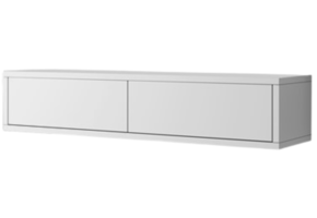 Zwevende Gangkast - Mat Wit